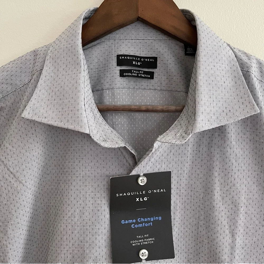 NWT Shaquille O’Neall Button-Up Shirt
